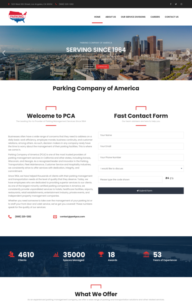 Parking Management Company