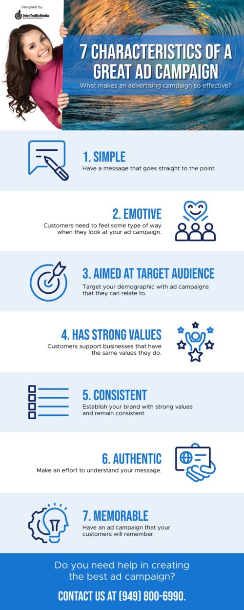 7-Characteristics-Of-A-Great-Ad-Campaign-infographic