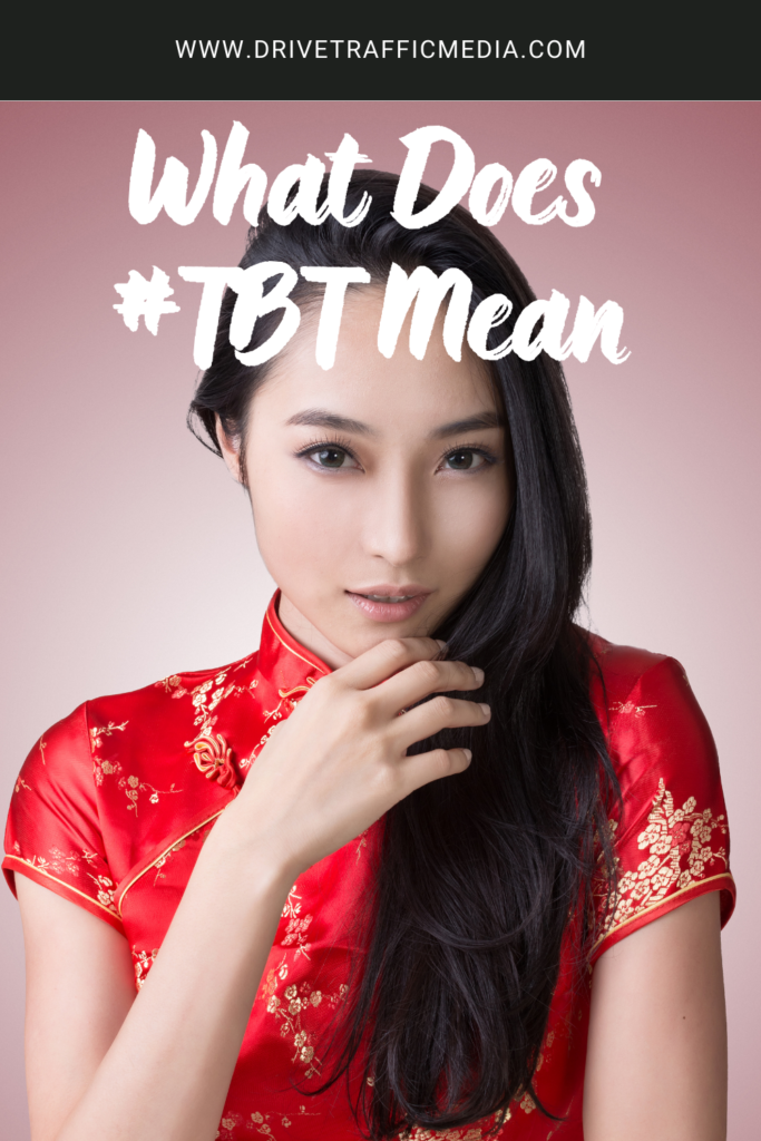 What is TBT Mean and Image of Asian Dress and woman dress red pretty 