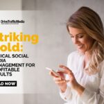 woman-using-her-cellphone-blog-title-Striking-Gold-Ethical-Social-Media-Management-for-Profitable-Results